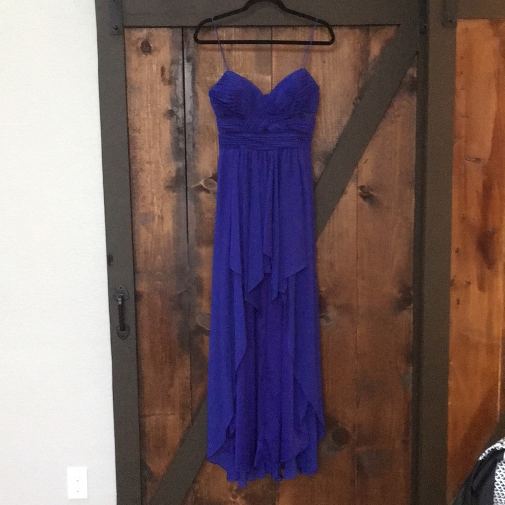 Royal/cobalt blue formal dress